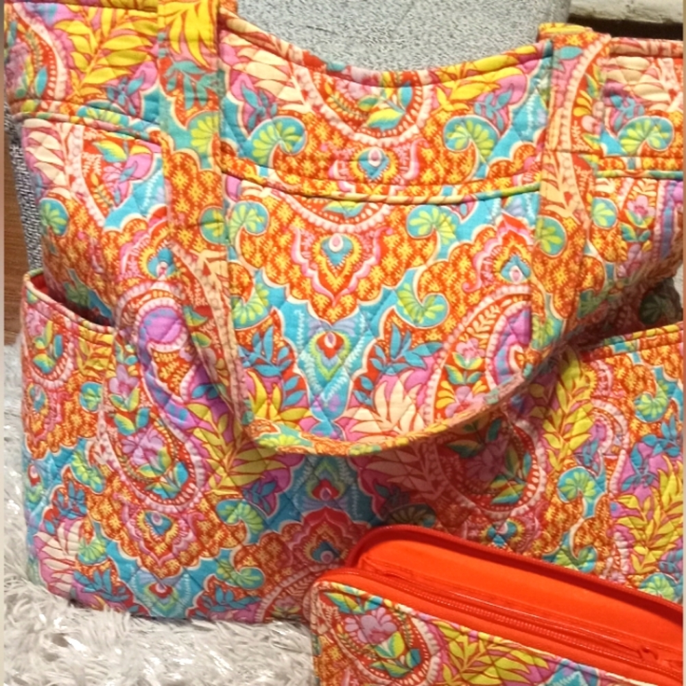 Vera Bradley bag and wallet